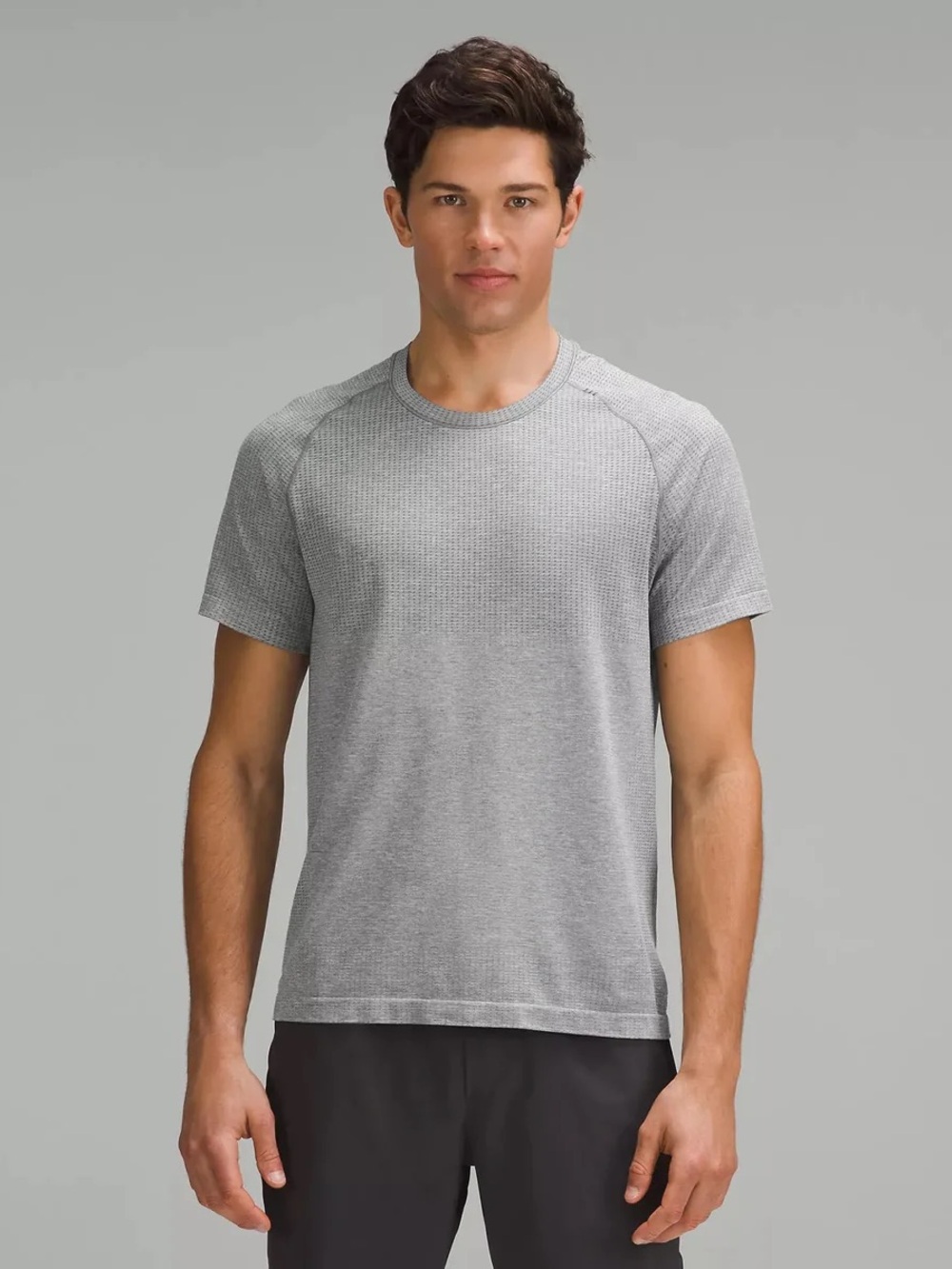 lululemon athletica Men's Short Sleeve Crew Tee - Light Gray